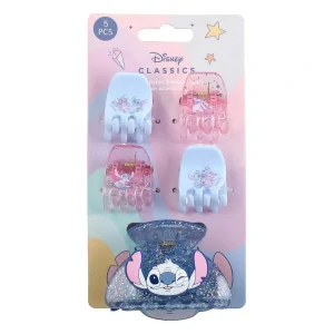 Štipce do vlasov LILO A STITCH 5ks