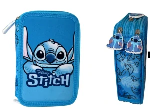 Plnený peračník (3 poschodia) LILO A STITCH úsmev