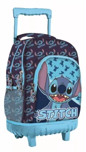 Školská taška na ťahanie LILO A STITCH abstract 44cm