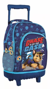 Školská taška na ťahanie PAW PATROL Chase case 44cm
