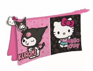 3-komorový peračník HELLO KITTY A KUROMI