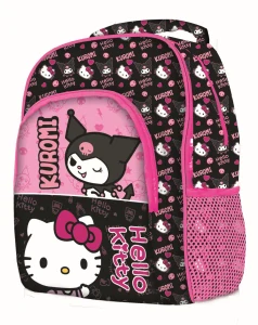 Školská taška HELLO KITTY A KUROMI 42cm