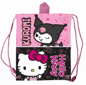 Sťahovacie vrecko HELLO KITTY A KUROMI 30cm