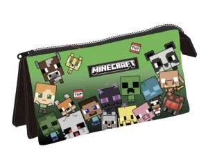 3-komorový peračník MINECRAFT characters