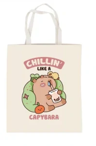 Nákupná taška KAPYBARA chill