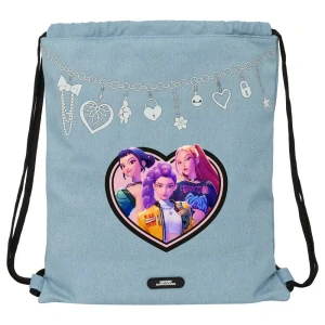 Vrecko na prezúvky LOVCI DÉMONOV denim 40cm