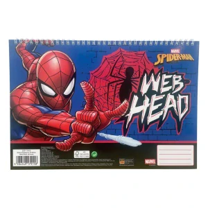 Špirálový skicár SPIDERMAN web