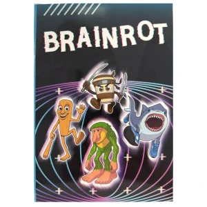 Linajkový zošit B5 BRAINROT sahur