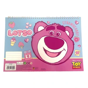 Špirálový skicár + nálepky LOTSO