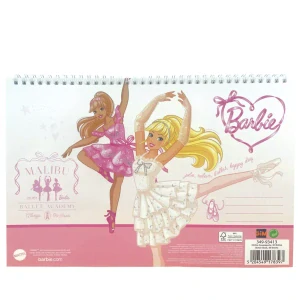 Špirálový skicár BARBIE balet
