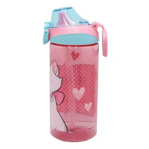 Plastová fľaša MAČIČKA MÁRIA srdiečka (450ml)
