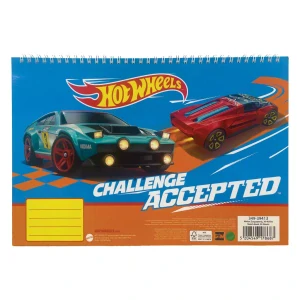 Špirálový skicár HOT WHEELS runner