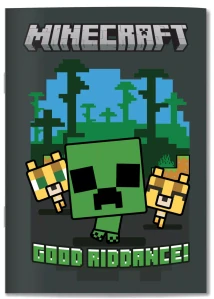 Linajkový zošit B5 MINECRAFT dance