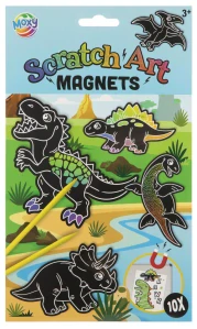 Škrabacie obrázky DINOSAURUS