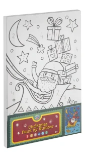 Maľovanie podľa čísel SANTA