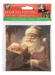Diamantové pohľadnice SANTA + SOB
