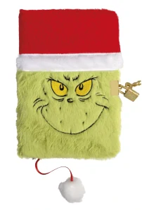 Plyšový denníček GRINCH