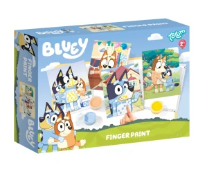 Maľovanie prstami BLUEY