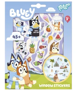 Nálepky na okno BLUEY