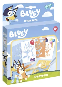Kreslenie sprejovými fixkami BLUEY