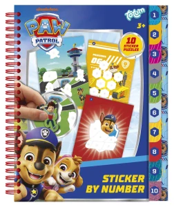 Nálepky + vyfarbovanie PAW PATROL