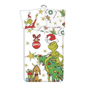 Obliečky 140x200 GRINCH vianoce