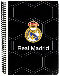 Zápisník REAL MADRID black