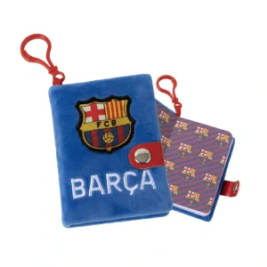 Plyšový mini zápisník FC BARCELONA
