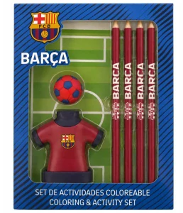 Súprava na kreslenie + nálepky FC BARCELONA