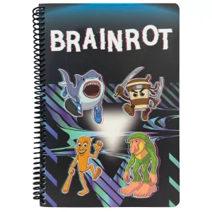 Zápisník BRAINROT dark