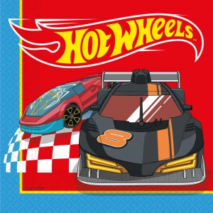 Servítky (20ks) HOT WHEELS