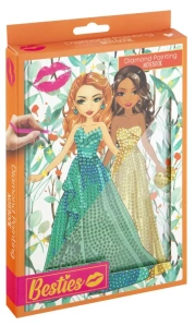 Zápisník A5 s diamantmi BESTIES GIRLS
