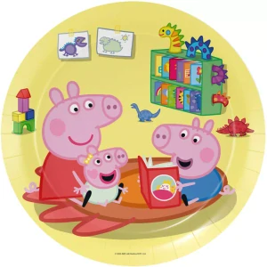 Papierový tanier 23cm PEPPA PIG story
