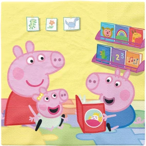 Servítky (16ks) PEPPA PIG story