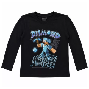 Tričko s dlhým rukávom MINECRAFT diamond - 8r.
