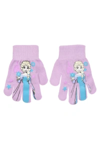 Rukavice FROZEN castle purple