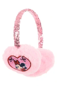 Plyšový chránič uší MINNIE pink