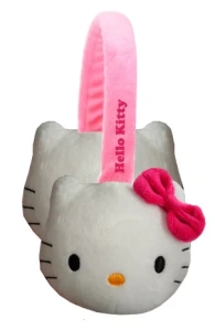 Plyšový chránič uší HELLO KITTY