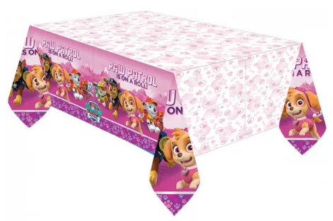 Obrus 137x243 PAW PATROL pink