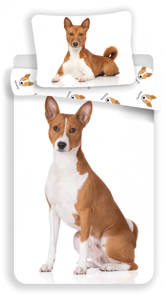 Obliečky 140x200 BASENJI