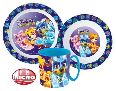 Jedálenský set - plast PAW PATROL 02