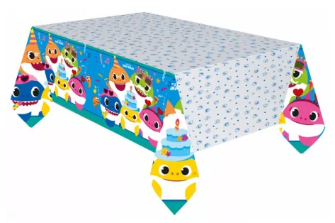 Obrus 120x180 BABY SHARK
