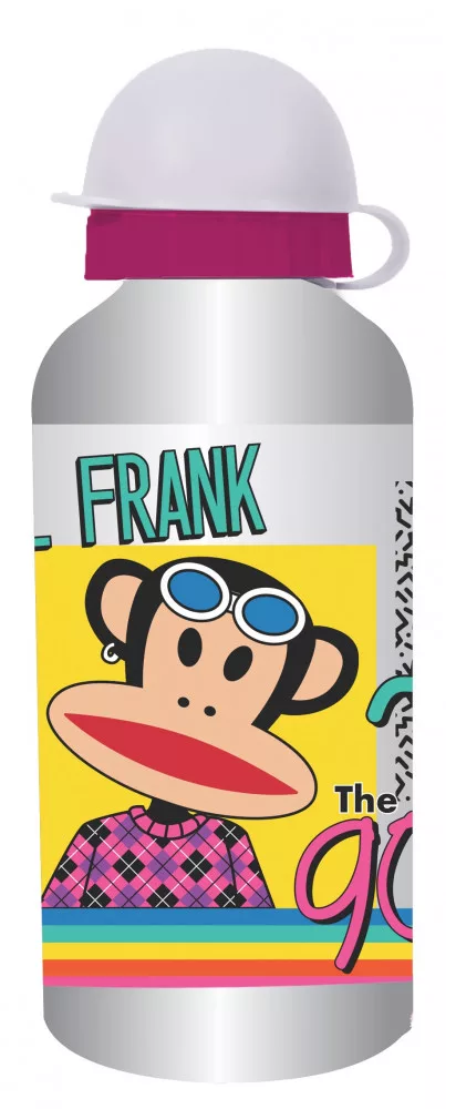 Hliníková fľaša PAUL FRANK strieborná (580ml)