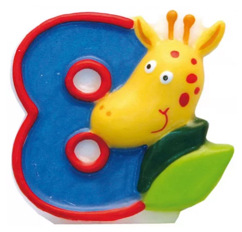 Sviečka č.8 safari