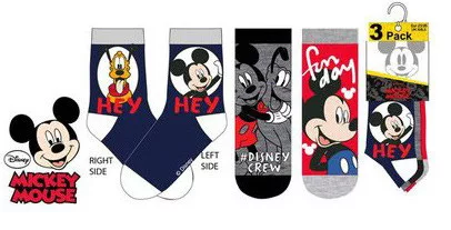 Ponožky 3ks MICKEY 02 - 31/34