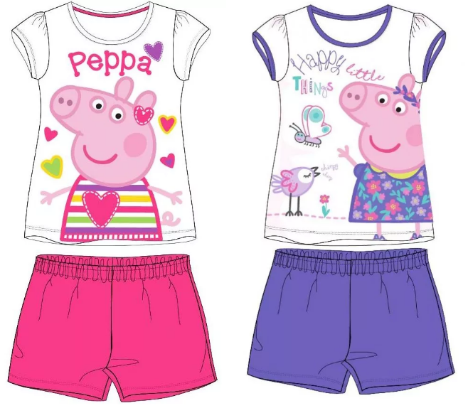 Pyžamo (2ks) PEPPA PIG 01 - veľ.98