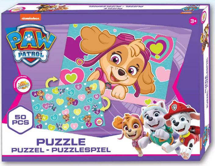 Puzzle 50 dielikov PAW PATROL Skye