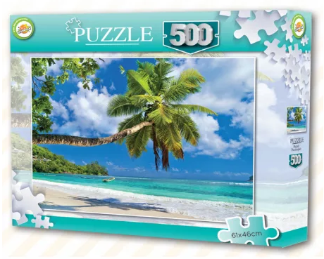 Puzzle 500 dielikov PLÁŽ