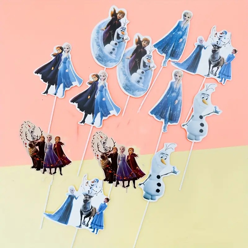 Tortový zápich FROZEN (12ks)