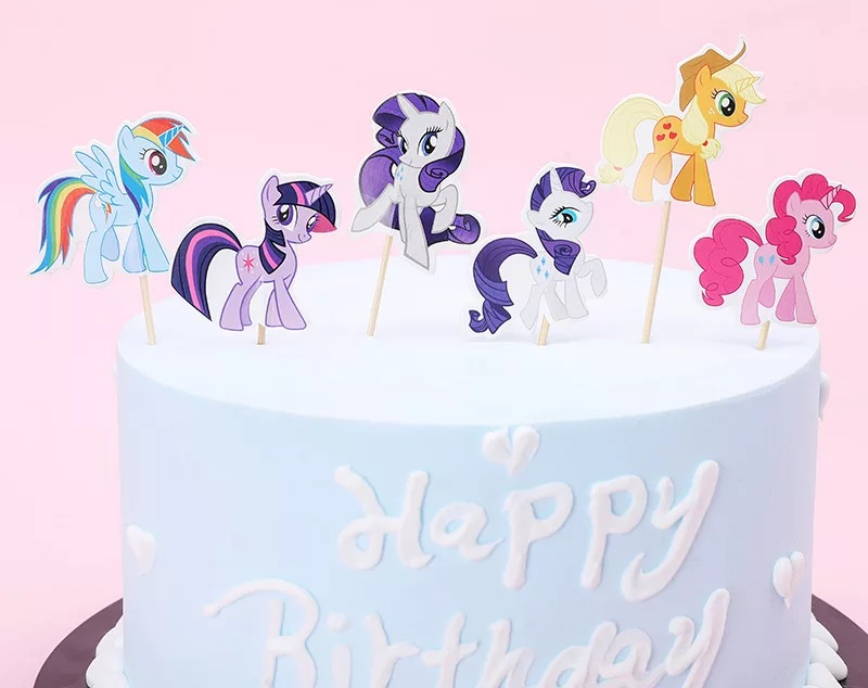 Tortový zápich MY LITTLE PONY (24ks)